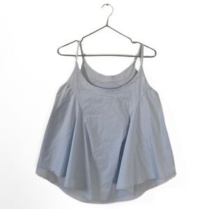 Kit and Ace Baby Blue Ruffle Layered Flowy Tank Top Size 4